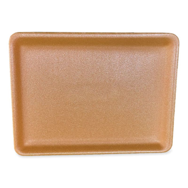 Gen GEN9PYEL Meat Trays, #9P, 12.25 x 9.25 x 0.62, Yellow, Foam, 200/Carton