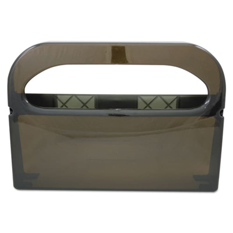 Hospeco HG-1S Health Gards Toilet Seat Cover Dispenser, Half-Fold, 16 X 3.25 X 11.5, Smoke