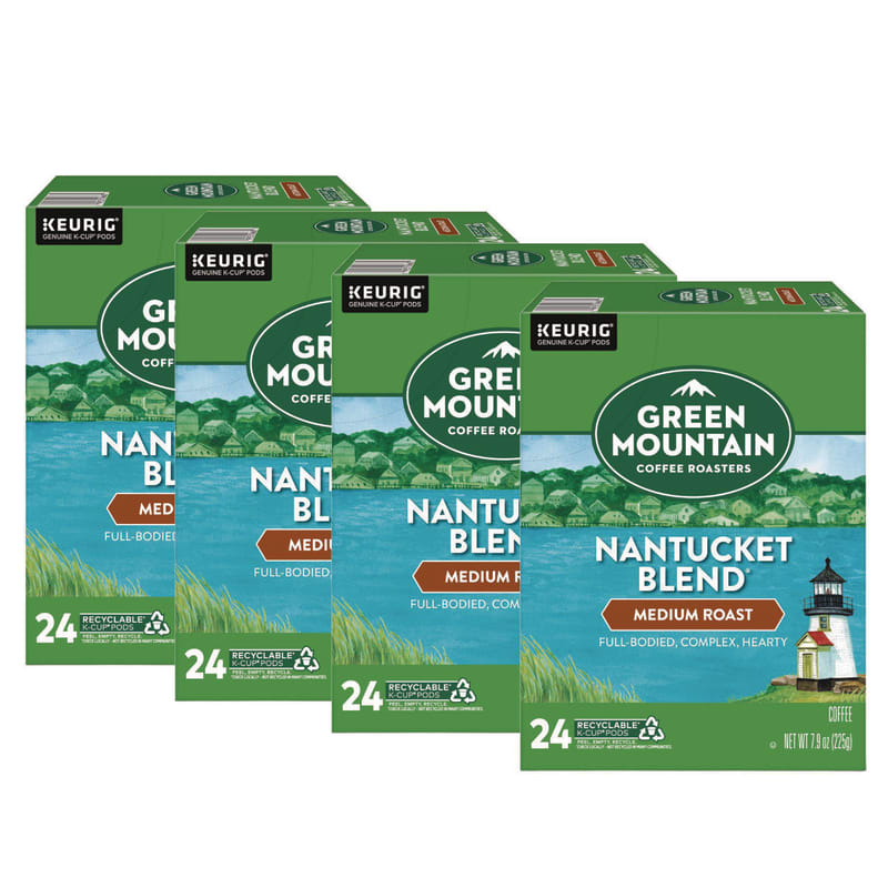 Green Mountain Coffee GMT6663CT Nantucket Blend Coffee K-Cups, 96/carton