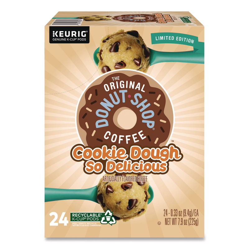 The Original Donut Shop GMT9534 Cookie Dough So Delicious K-Cups, 0.3 oz K-Cup, 24/Box