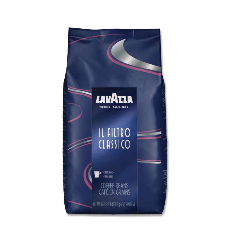 Lavazza LAV3445 Filtro Classico Whole Bean Coffee, Dark And Intense, 2.2 Lb Bag