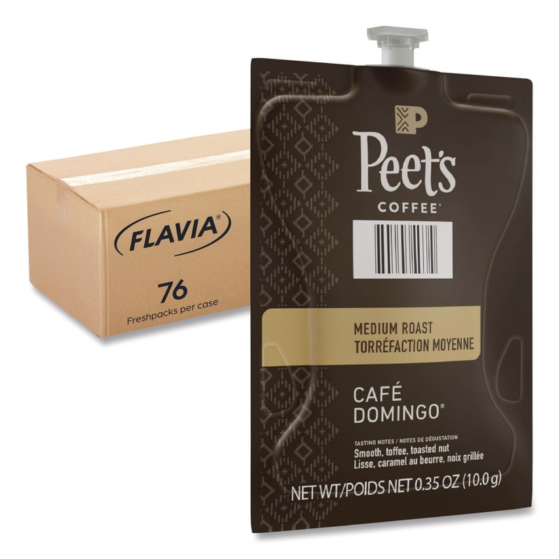 FLAVIA LAV48035 Peet's Coffee Cafe Domingo Freshpack, 76/Carton