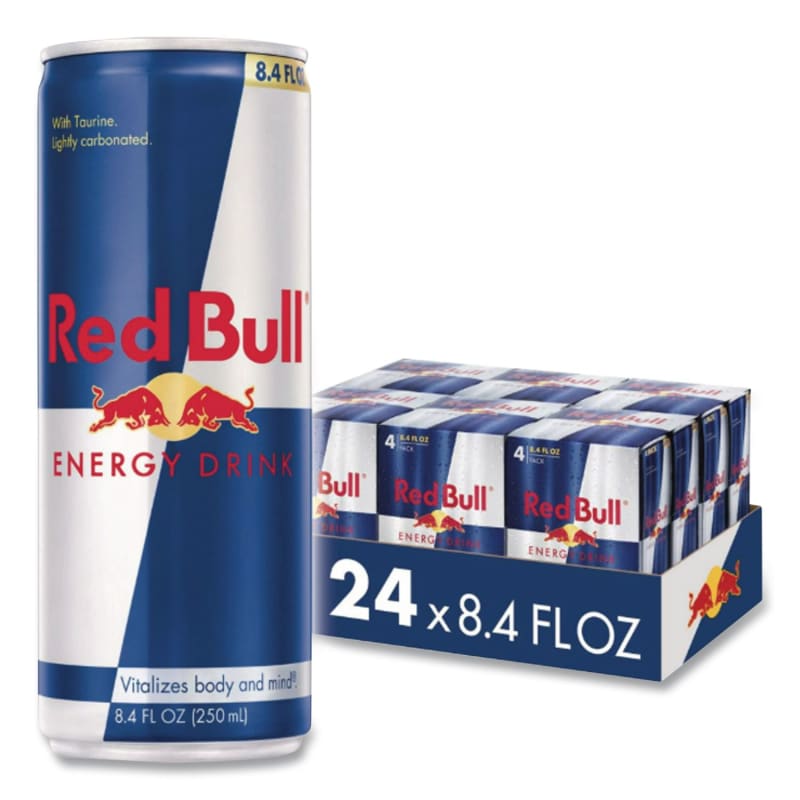 Red Bull RDB99124 Energy Drink, Original Flavor, 8.4 Oz Can, 24/carton