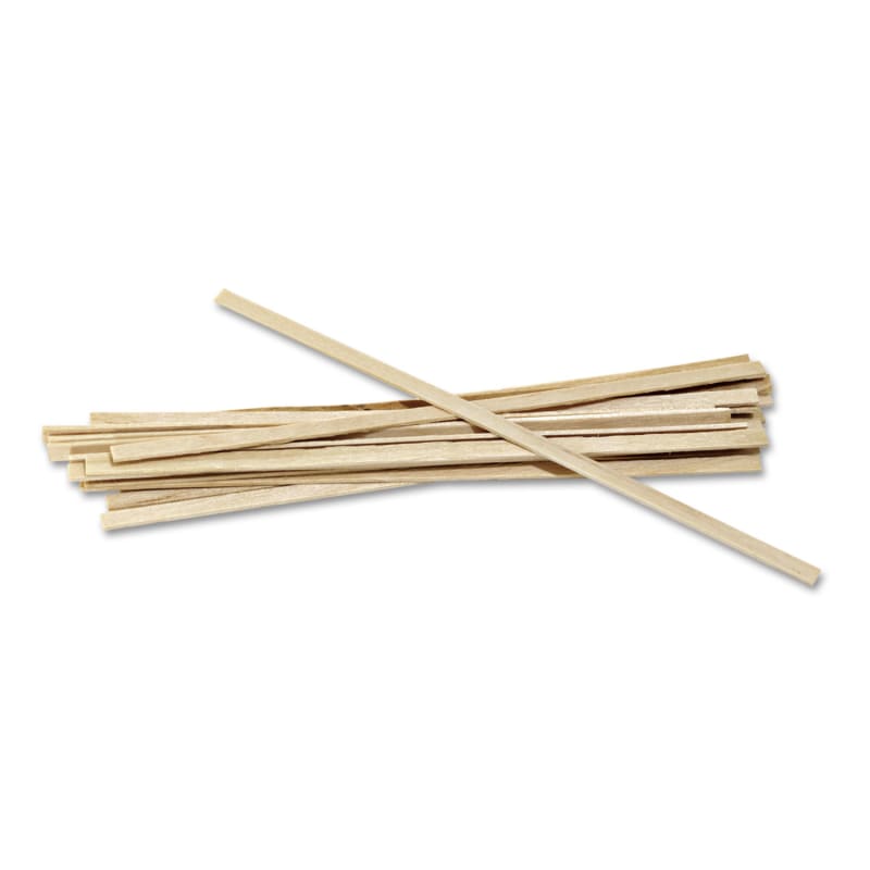 AmerCareRoyal RPPR810CT Wood Stir Sticks, 5.5", 10,000/Carton