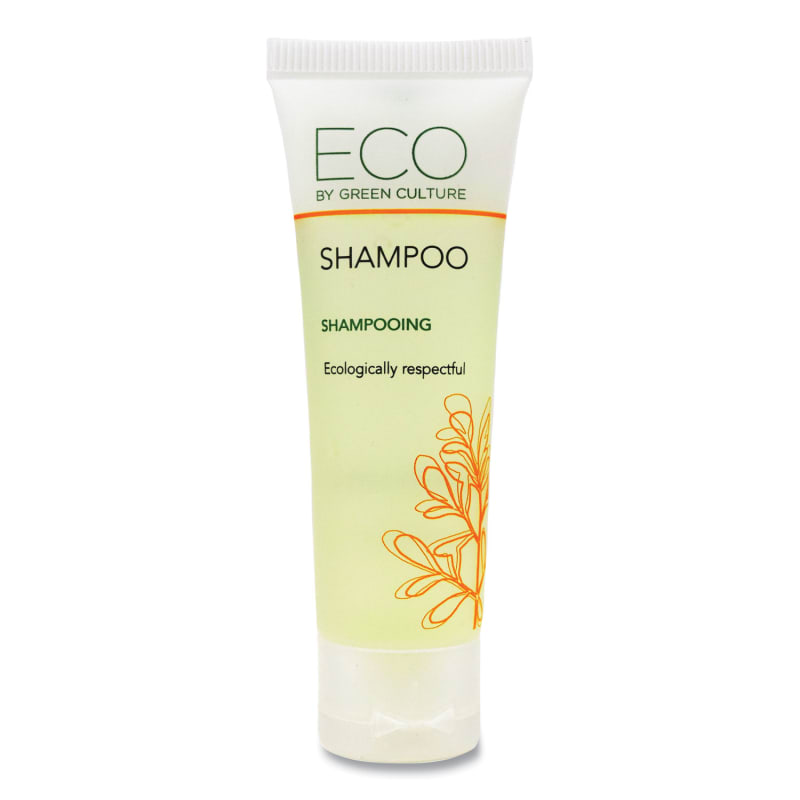Eco By Green Culture OGFSHEGCT Shampoo, Clean Scent, 30 Ml, 288/carton