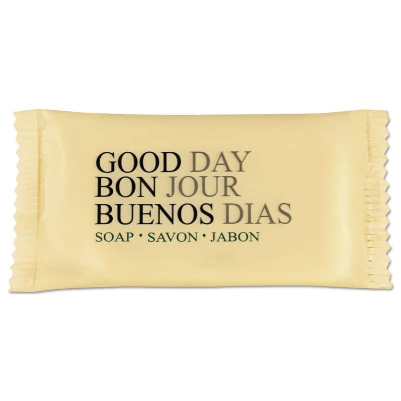 Good Day GTP390075A Amenity Bar Soap, Pleasant Scent, # 3/4, 1,000/Carton
