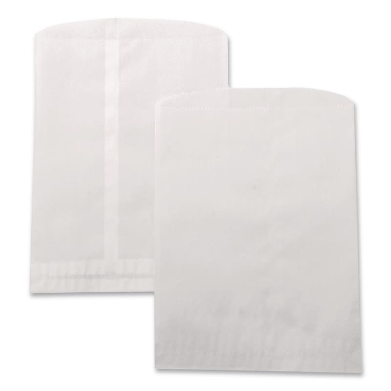 Ross & Wallace Paper Products BAGGW1500 Grocery Bag, 30# Size, 30# Basis Weight, 7.5" x 10.5", White, 500/Box