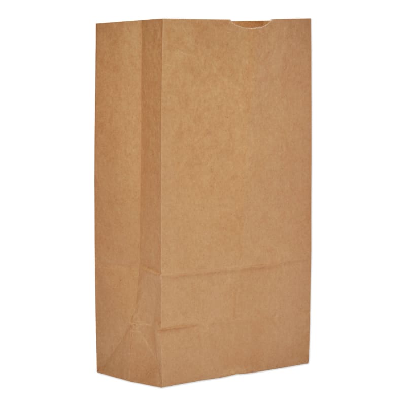 General BAGGX12 Grocery Paper Bags, 12# Size, Extra-Heavy-Duty, 60# Basis Weight, 7.06" x 4.5" x 12.75", Kraft, 1,000/Bundle
