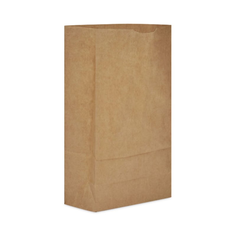 AJM Packaging Corporation BAGGX6 Grocery Bag, 9.25" x 11.5" x 24.75", Kraft, 1,000/Bundle