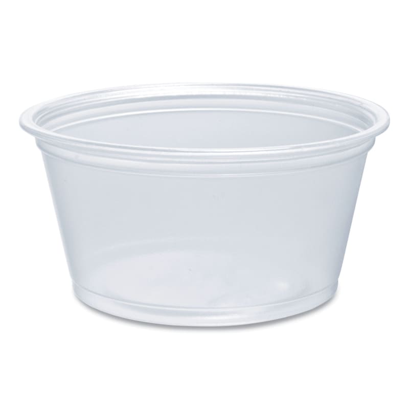Dart DCC200PC Conex Complements Portion/Medicine Cups, 2 oz, Plastic, Clear, 125/Bag, 20 Bags/Carton