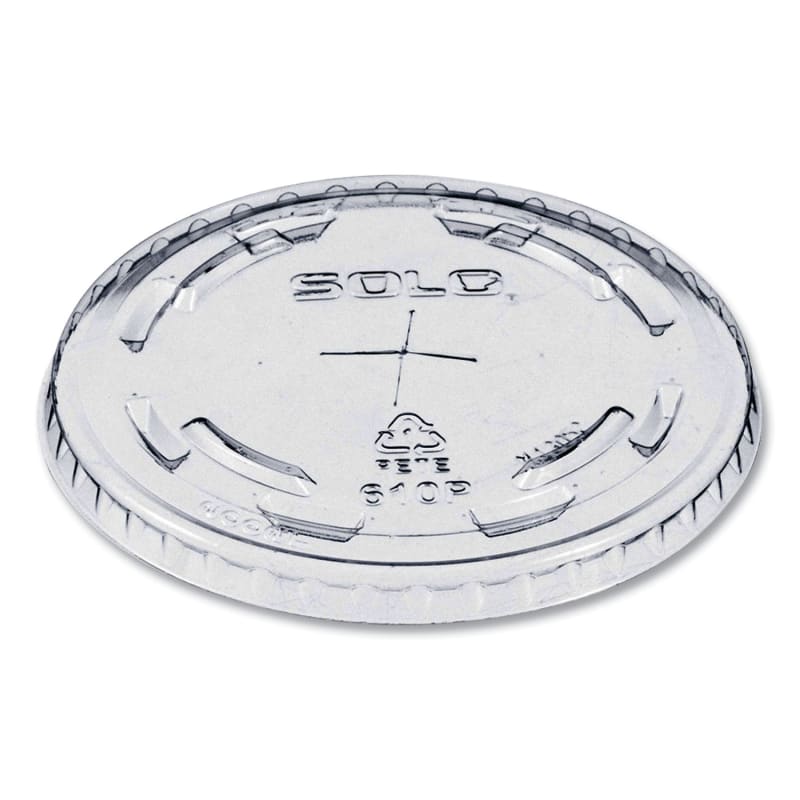 Dart DCC610TS Plastic Cold Cup Lids, Fits 9 oz to 10 oz Cold Cups, Clear, 1,000/Carton