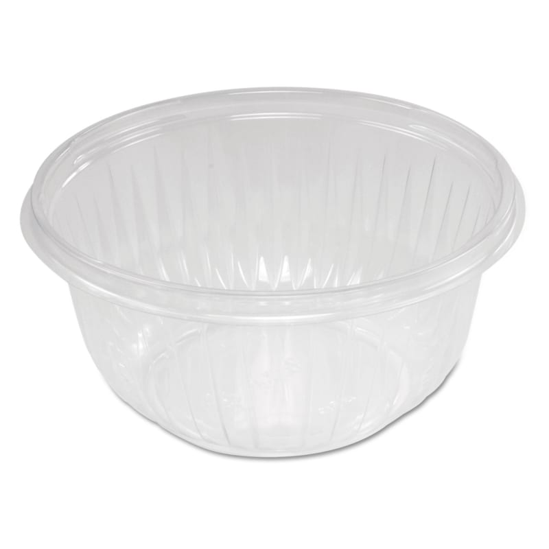 Dart DCCC16B PresentaBowls Clear Bowls, 16 oz, Plastic, 63/Bag, 8 Bags/Carton, 504 Bowls/Carton