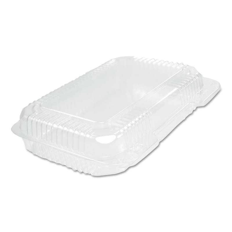 Dart DCCPET30UT1 StayLock Clear Hinged Lid Containers, 6.8 x 9.4 x 2.1, Clear, Plastic, 125/Pack, 2 Packs/Carton