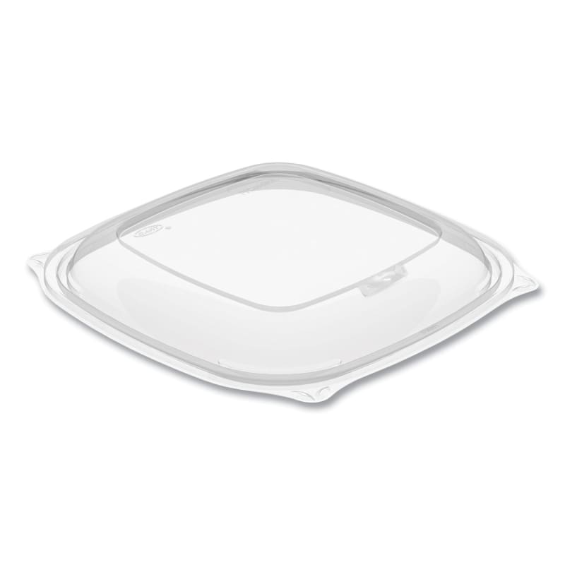 Dart DCCPP2464BDL PresentaBowls Pro Clear Square Bowl Lids, Large Vented Square, 8.5 x 8.5 x 1, Clear, Plastic, 63/Bag, 4 Bags/Carton