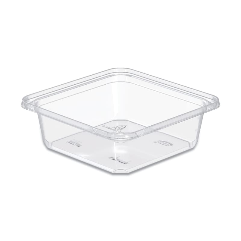 Dart DCCSB24TG1 TamperGuard Snack Boxes, 24 oz, 6.3 x 6.3 x 2.1, Clear, Plastic, 300/Carton