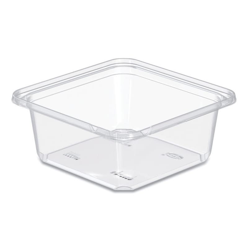 Dart DCCSB32TG1 TamperGuard Snack Boxes, 32 oz, 6.3 x 6.3 x 2.6, Clear, Plastic, 300/Carton