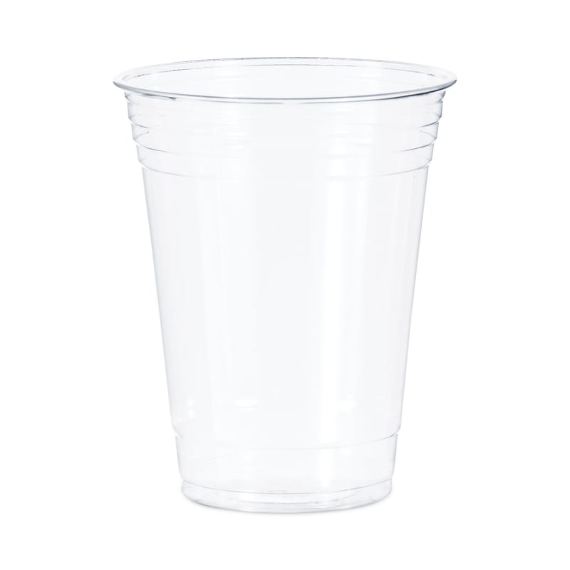 SOLO DCCTP16DCT Ultra Clear PET Cups, Squat, 16 oz, Plastic, 50/Bag, 20 Bags/Carton