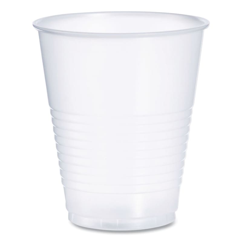 Dart DCCY12SPK High-Impact Polystyrene Squat Cold Cups, 12 oz, Plastic, Translucent, 50/Pack