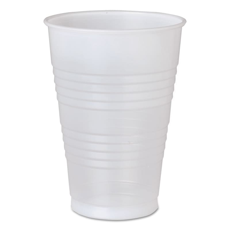 Dart DCCY16TPK High-Impact Polystyrene Cold Cups, 16 oz, Plastic, Translucent, 50/Pack