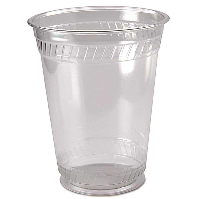 Fabri-Kal FABKC16S Kal-Clear PET Cold Drink Cups, 16 oz to 18 oz, Plastic, Clear, 50/Sleeve, 20 Sleeves/Carton
