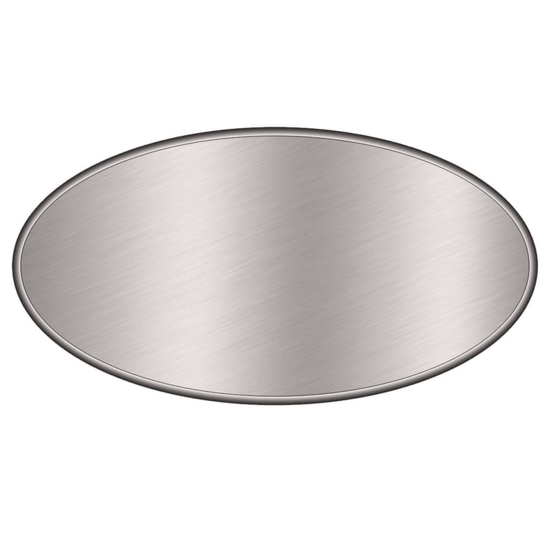 HFA HFA2046L Foil Laminated Board Lids, 9" Diameter, Silver, Aluminum, 500/Carton