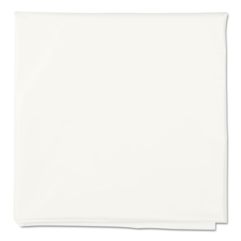 Hoffmaster HFM112010 Octy-Round Plastic Tablecover, 82" Diameter, White, 12/carton