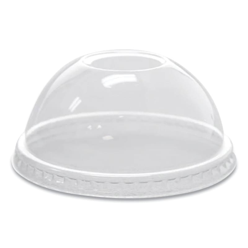 Karat KRTCKDL78 PET Lids, Dome Lid, Fits 8 oz to 10 oz Cold Cups, Plastic, Clear, 1,000/Carton