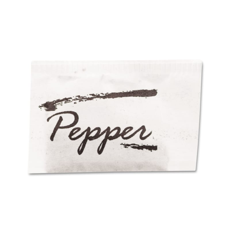 Diamond Crystal MKL14462 Pepper Packets, 0.1 Grams, 3,000/carton