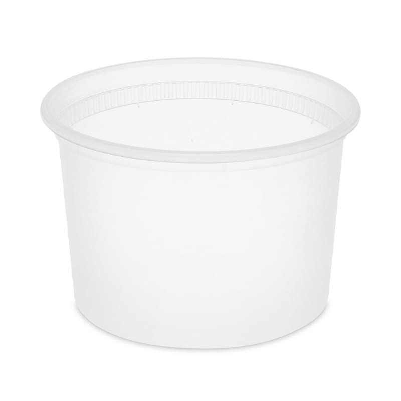Pactiv Evergreen PCTL6064 Newspring DELItainer Microwavable Container, 64 oz, 6.25 x 6.25 x 4.5, Natural, Plastic, 120/Carton