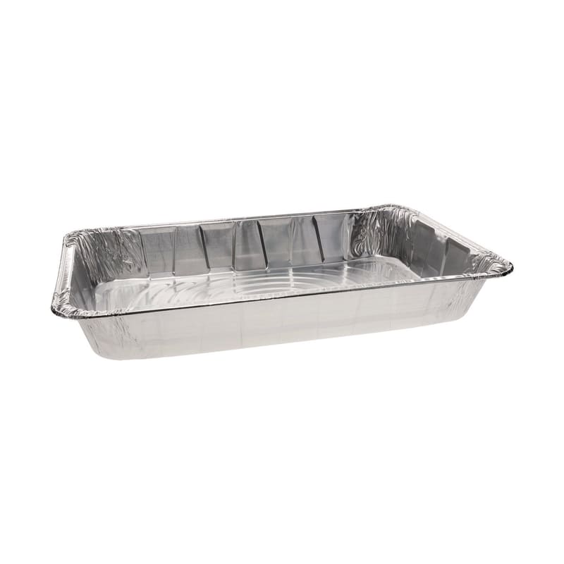 Pactiv Evergreen PCTY6050XH Aluminum Steam Table Pan, Full-Size Deep, 3.4" Deep, 19.6 x 11.6, 40/Carton