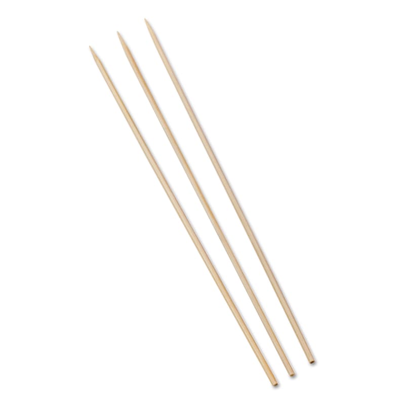 AmerCareRoyal RPPR813 Bamboo Skewers, Paper, 10", White, 100/Pack, 10 Packs/Box, 12 Boxes/Carton