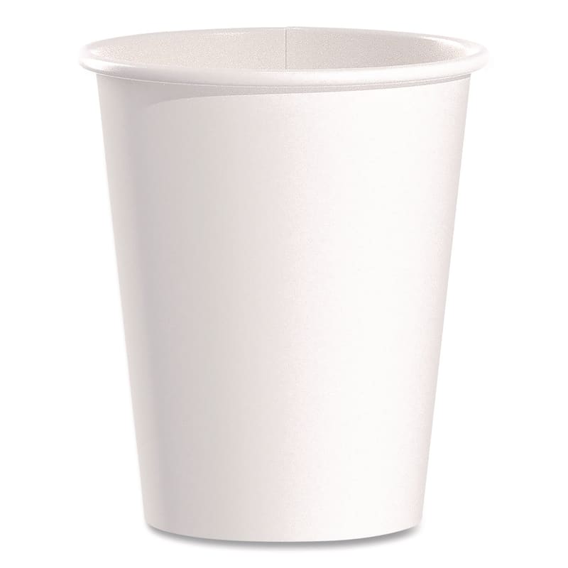 SOLO SCC370WPK Paper Hot Cups, 10 oz, White, 50/Pack
