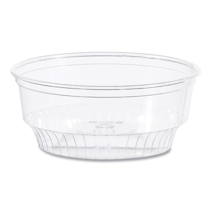 SOLO SCCSD35 Sundae Cups, 3.5 oz, Plastic, Clear, 50/Bag, 20 Bags/Carton