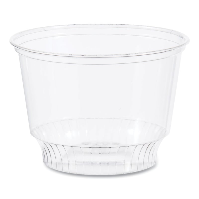SOLO SCCSD8 Sundae Cups, 8 oz, Plastic, Clear, 50/Bag, 20 Bags/Carton