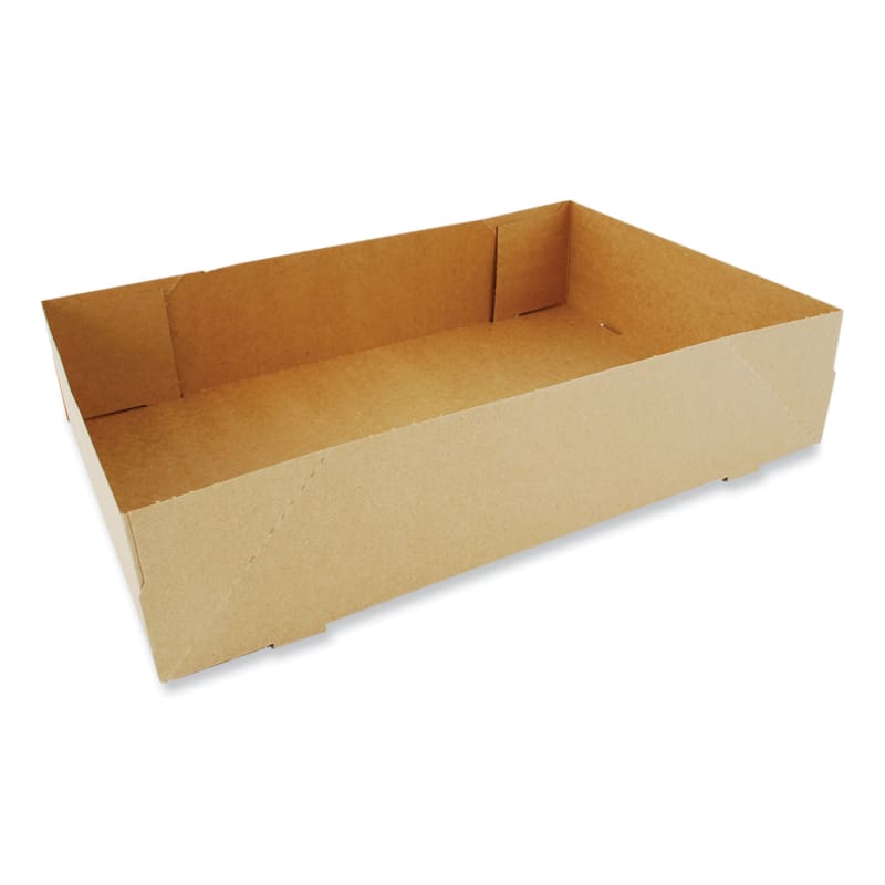 SCT SCH1250 Kraft Donut Trays, 13.5 x 9 x 3, Brown, Paper, 250/Carton