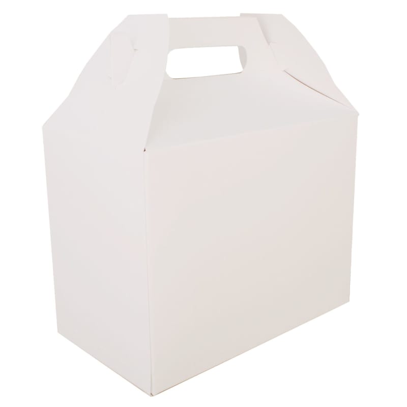 SCT SCH2709 Carryout Barn Boxes, 10 lb, 8.88 x 5 x 6.75, White, Paper, 150/Carton