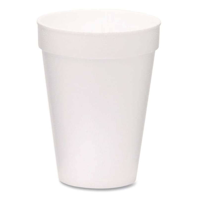 WinCup WCP221972 Foam Drink Cups, 14 oz, White, 1,000/Carton