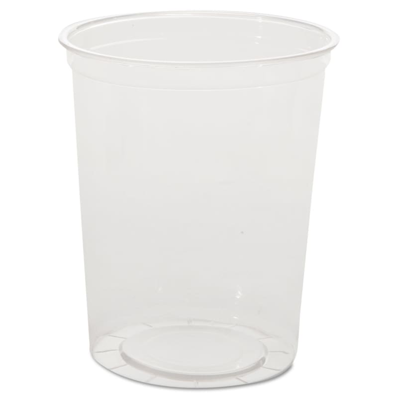 WNA WNAAPCTR32 Deli Containers, 32 oz, Clear, Plastic, 50/Pack, 10 Packs/Carton