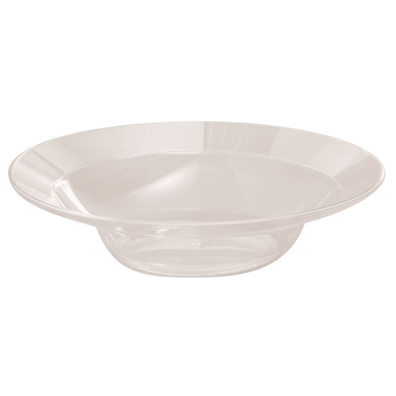 WNA WNADWB10180 Designerware Plastic Bowls, 10 Oz, Clear, Round, 10/pack, 18 Packs/carton
