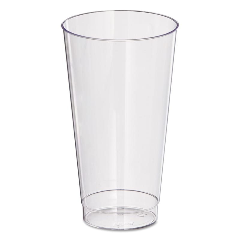 WNA WNAT16 Comet Plastic Tumbler, Squat, 16 oz, Clear, 25/Pack, 20 Packs/Carton