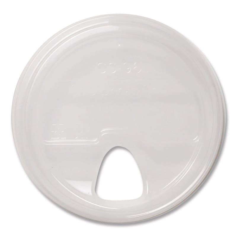 World Centric WORCPLCS12NS PLA Clear Cold Cup Lids, Fits 9 oz to 24 oz Cold Cups, Plastic, Clear, 1,000/Carton