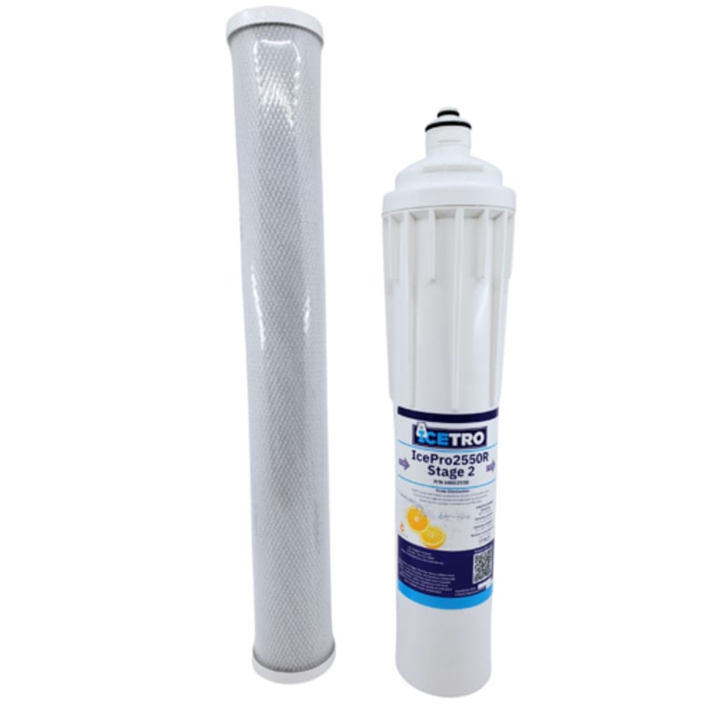 Icetro America ICEPRO 2550R Replacement Water Filter Cartridge for ICEPRO 2550 Filtration System