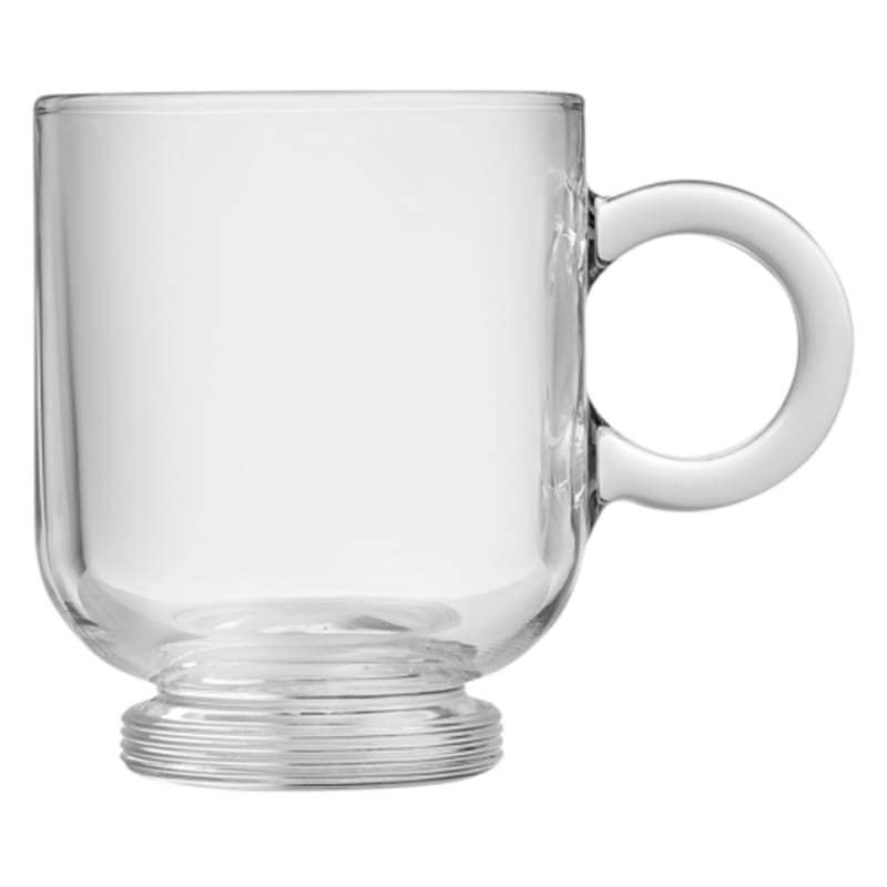 Mikasa O-1005703 Sentido 7.25 oz Cappuccino Glass Cup, 6/Case