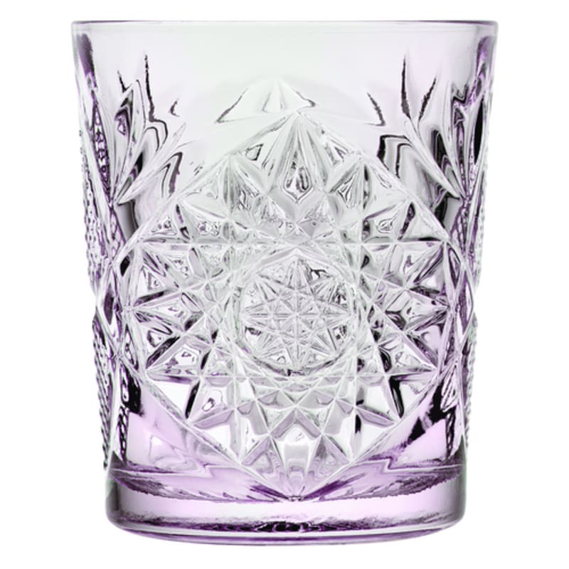 Mikasa O-1006374 Icon 12 oz Double Old Fashioned Glass, Lavender, 6/Case