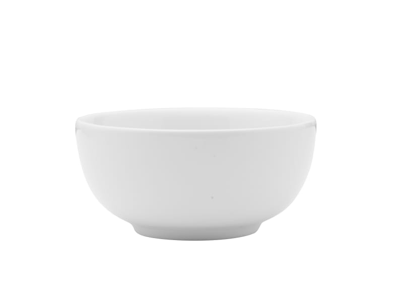 Outlet Mikasa 5302872 13 3/5 oz Round Galleria Bowl Porcelain White