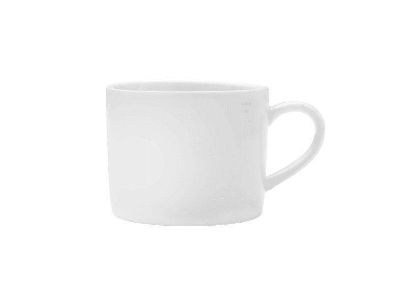 Outlet Mikasa 5292272 Bistro Porcelain Cup 4.5" / 7.4oz