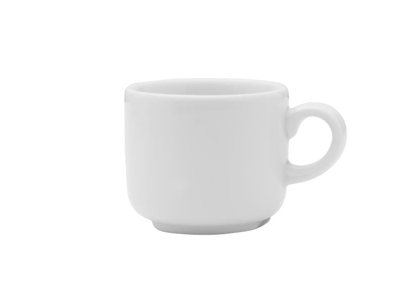 Outlet Mikasa 5302578 Isla Porcelain Espresso Cup 3" / 3.4oz