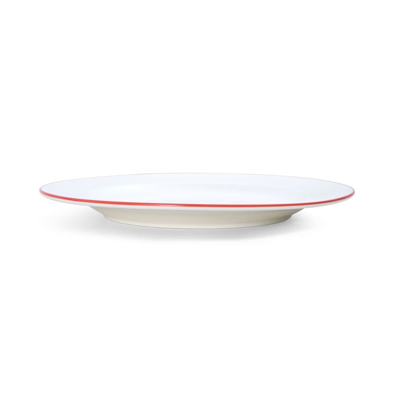 Outlet Mikasa 5260283 Bistro Pinstripe Porcelain Plate 11"