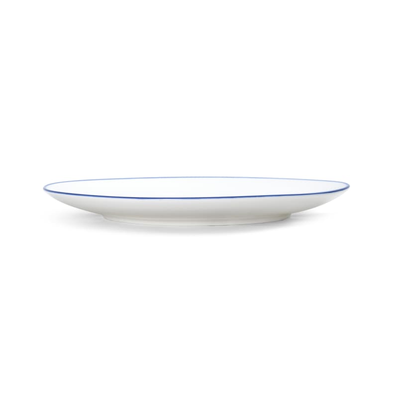 Outlet Mikasa 5256493 Bistro Pinstripe Porcelain Coupe Plate 10"