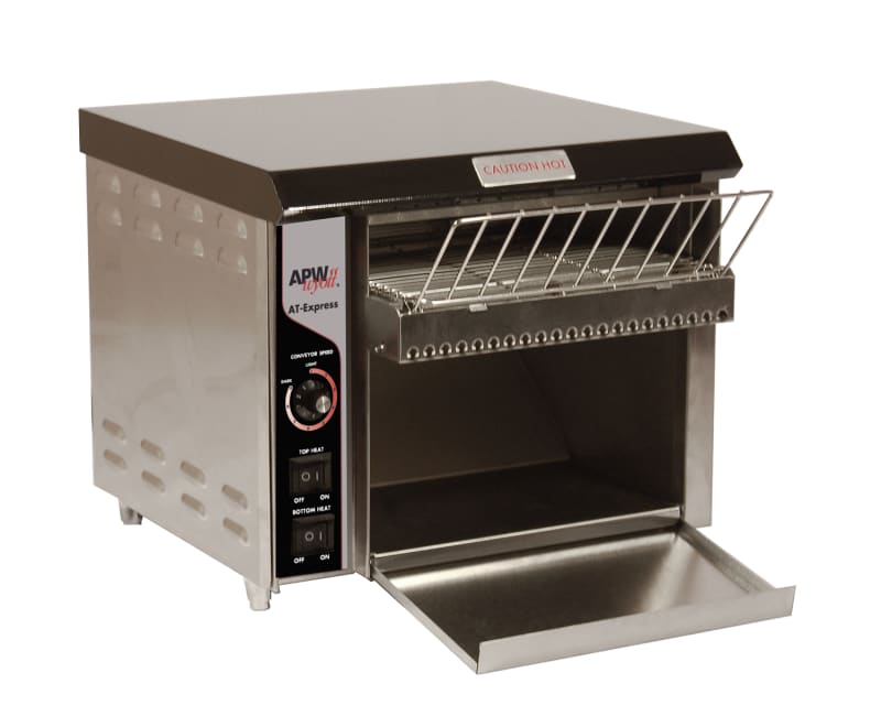 APW Wyott AT-EXPRESS Radiant Conveyor Toaster, 120V